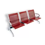 Bancă metalică de așteptare cu 3 locuri 503