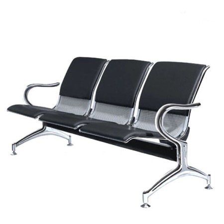 Bancă metalică de așteptare cu 3 locuri 503P Bancă metalică de așteptare cu 3 locuri 503P