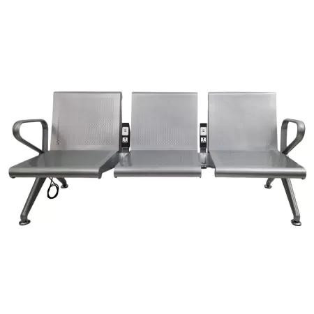 Bancă metalică pentru așteptare cu 3 locuri 203 UP
