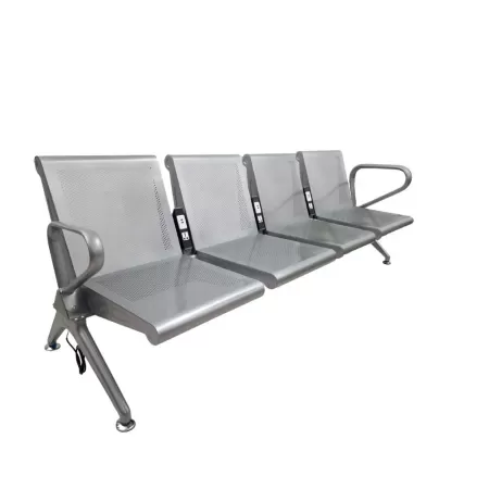 Bancă metalică pentru așteptare cu 4 locuri 204 UP