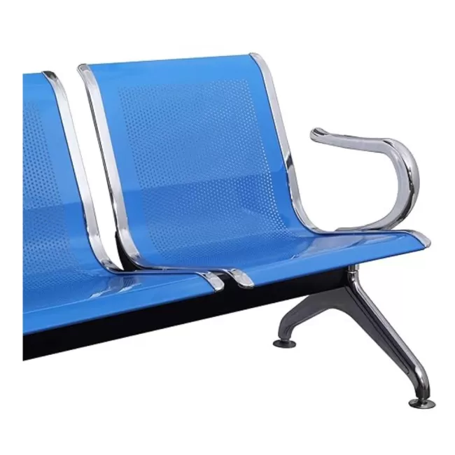 Bănci metalice săli de așteptare spitale, 3 locuri