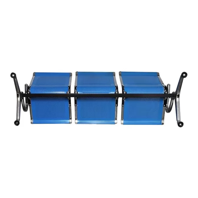 Bănci metalice săli de așteptare spitale, 3 locuri