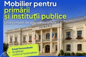 Mobilier pentru primării și instituții publice – Ghid complet de selecție și calitate
