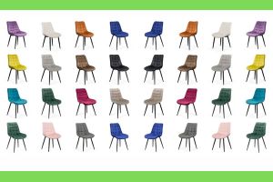 14 culori elegante pentru scaunele de bucătărie și living