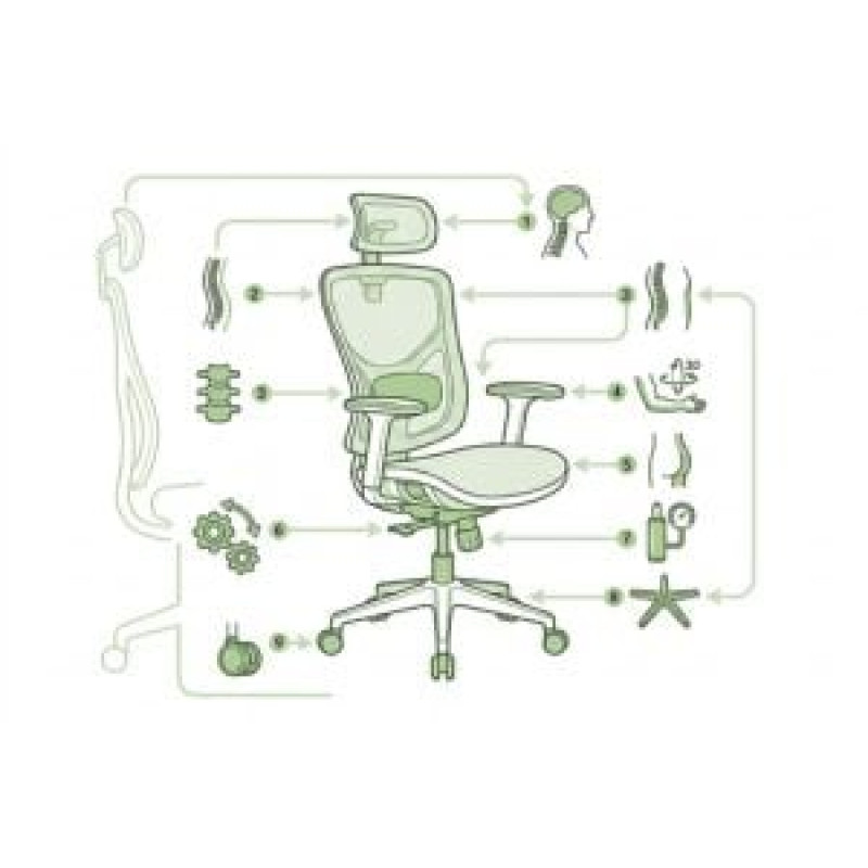 Ghid complet al componentelor unui scaun ergonomic de birou