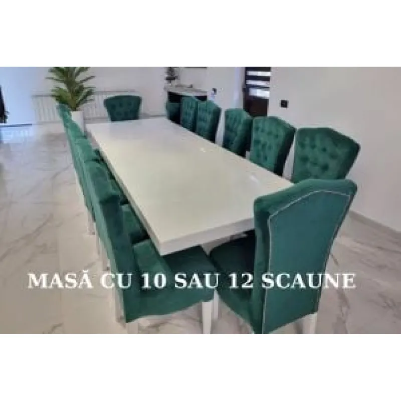 Video Masa cu 10 sau 12 scaune transport si montaj gratuit