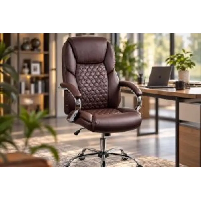 Video scaun directorial OFF 652 maro – confort și design elegant