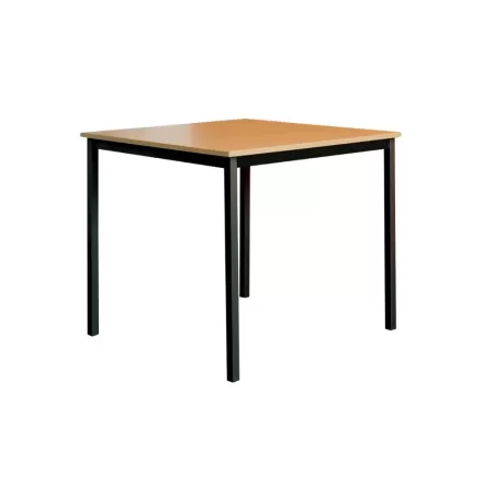 Masă metalică pentru cantină sau restaurant de 80 cm