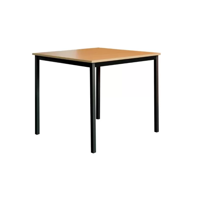 Masă metalică pentru cantină sau restaurant de 80 cm