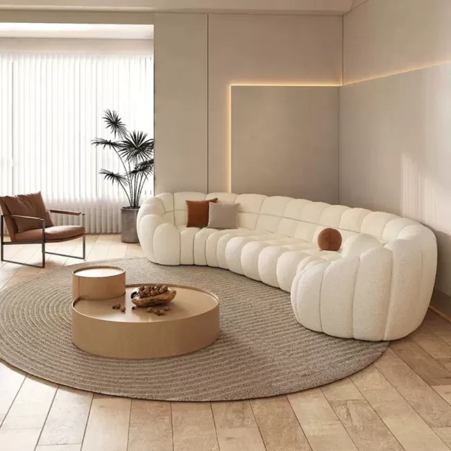 Colțar fix din catifea, stofa sau piele eco