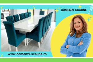 Video mese și scaune fabricate în România la comandaă