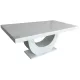 Masă bucătărie alb lucios din MDF de 180 cm