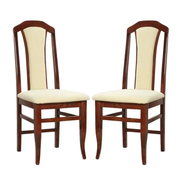 Scaune din lemn culoare cireș, tapițerie diverse culori