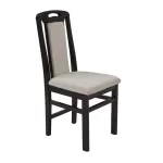 Scaune din lemn culoare wenge, tapițerie catifea