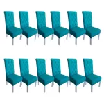 Set 12 scaune tapițate Medina din catifea