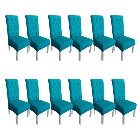 Set 12 scaune tapițate Medina din catifea Set 12 scaune tapițate Medina din catifea