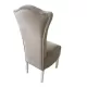 Scaune Royal catifea crem