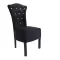 Scaune Royal catifea neagră