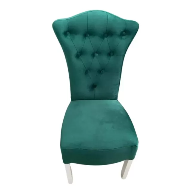 Scaune Royal catifea verde smarald