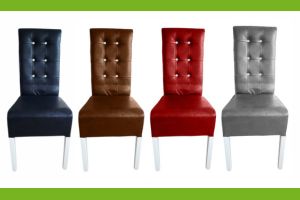 Scaune tapițate la comandă din piele sau catifea