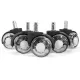Set 5 Roți-Role duble silicon pentru scaune de birou