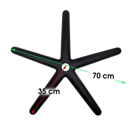 Bază stea metalică rezistentă pană la 150 kg Bază stea metalică rezistentă pană la 150 kg