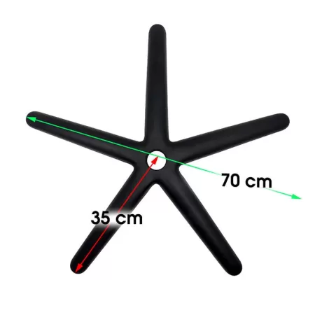 Bază stea metalică rezistentă pană la 150 kg