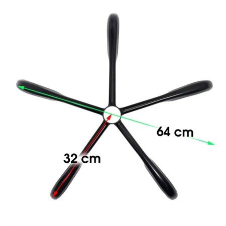 Bază stea metalică demontabilă rezistentă până la 120 kg Bază stea metalică demontabilă rezistentă până la 120 kg
