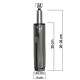 Piston cromat pentru scaune birou Piston cromat pentru scaune birou