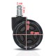 Set 5 roti gumate pentru scaune gaming-Negru Set 5 roti gumate pentru scaune gaming-Negru