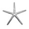 Bază stea metalică pentru scaune de birou