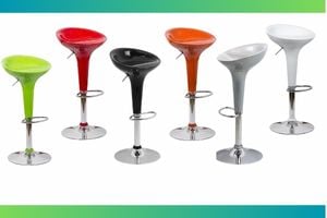 Scaune de bar și insulă bucătărie diverse culori