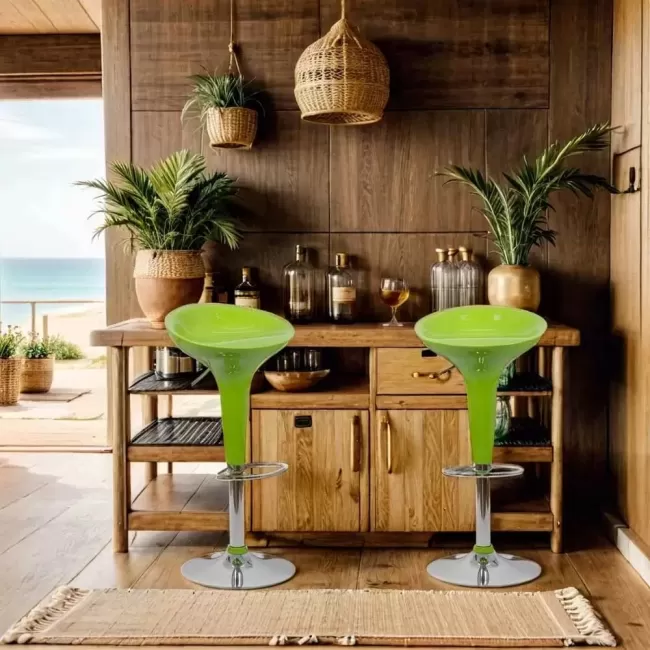 Scaune de bar și insulă bucătărie ABS 101 Verde