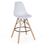 Scaune de bar și insulă bucătărie ABS 139 alb Scaune de bar și insulă bucătărie ABS 139 alb