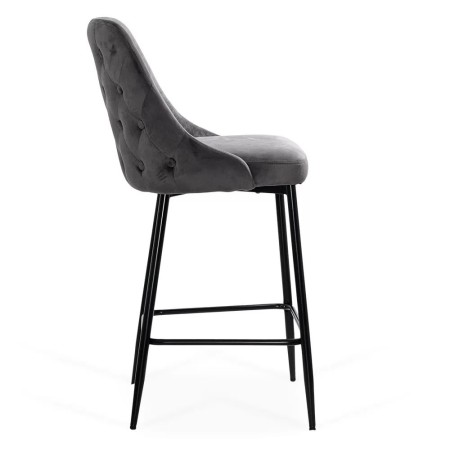 Scaune de bar fixe și moderne ABS143 Gri Scaune de bar fixe și moderne ABS143 Gri