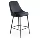 Scaune de bar fixe și moderne ABS143 Negru