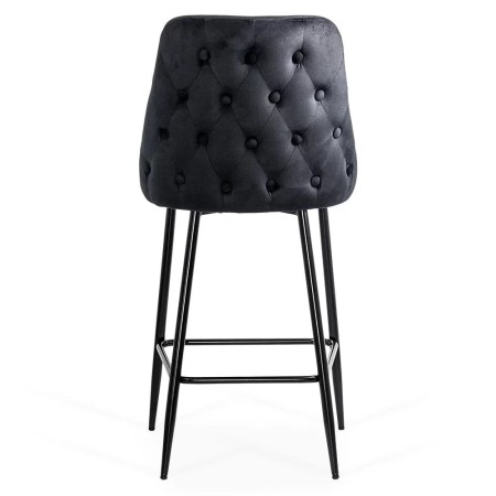 Scaune de bar fixe și moderne ABS143 Negru Scaune de bar fixe și moderne ABS143 Negru