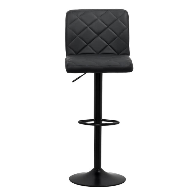 Scaun de bar eco piele ABS 147 Negru Scaun de bar eco piele ABS 147 Negru