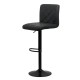 Scaun de bar eco piele ABS 147 Negru Scaun de bar eco piele ABS 147 Negru