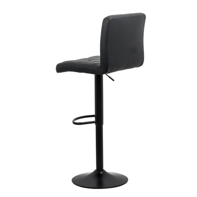 Scaun de bar eco piele ABS 147 Negru Scaun de bar eco piele ABS 147 Negru