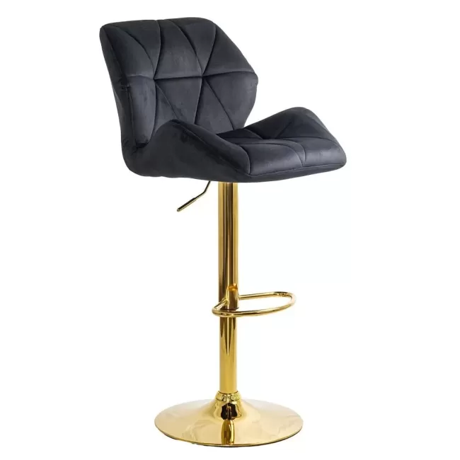 Scaune de bar, insulă bucătărie din catifea ABS 148