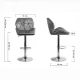 Scaune de bar, insulă bucătărie din catifea ABS 148