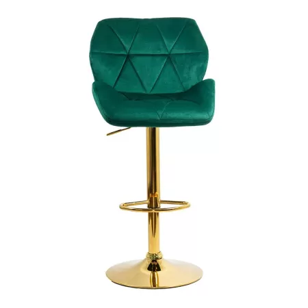 Scaune de bar, insulă bucătărie din catifea ABS 148 Verde