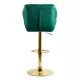 Scaune de bar, insulă bucătărie din catifea ABS 148 Verde