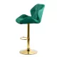 Scaune de bar, insulă bucătărie din catifea ABS 148 Verde