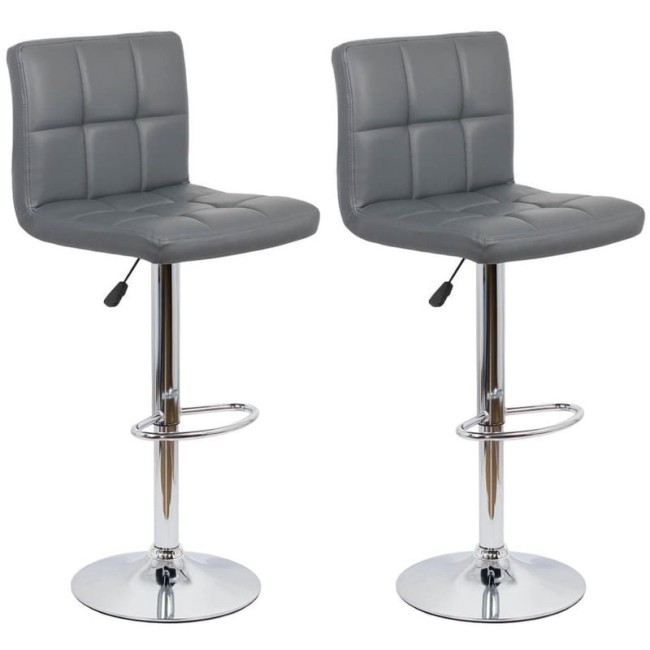 Set 2 scaune de bar moderne rotative ABS 191