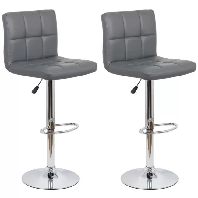Set 2 scaune de bar moderne rotative ABS 191