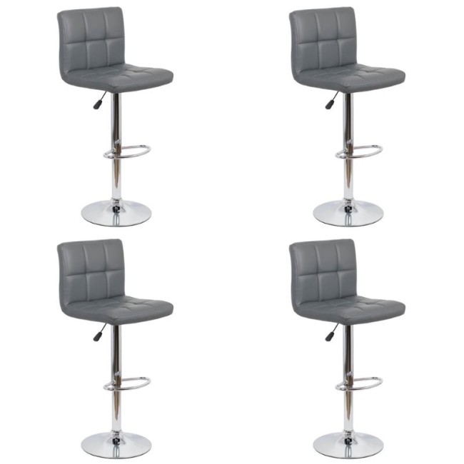 Set 4 scaune de bar moderne rotative ABS 191
