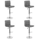 Set 4 scaune de bar moderne rotative ABS 191