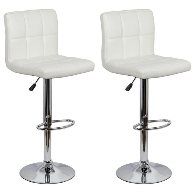 Set 2 scaune de bar moderne rotative ABS 191